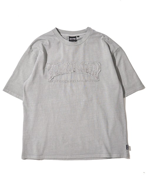 THRASHER(スラッシャー)の「【THRASHER / スラッシャー】ピグメント ダメージアップリケ クルーネックTシャツ(Tシャツ/カットソー・メンズ・グレー系1/サックスブルー/グレー系2/ピンク/ブラウン/グレー・LARGE/MEDIUM/X-LARGE)」の22枚目の写真