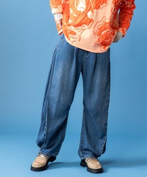 OSMOSIS | セルロースデニムタックパンツ(デニムパンツ)