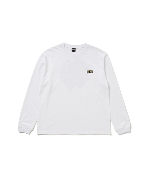 FIRST DOWN(ファーストダウン)の「グラフィック ロングスリーブ ティー(Tシャツ/カットソー・メンズ・ホワイト/チャコールグレー・L/M/XL)」の2枚目の写真