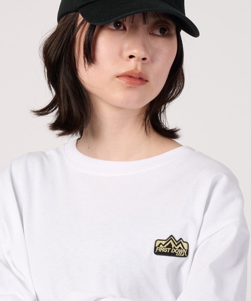 FIRST DOWN(ファーストダウン)の「グラフィック ロングスリーブ ティー(Tシャツ/カットソー・メンズ・ホワイト/チャコールグレー・L/M/XL)」の11枚目の写真