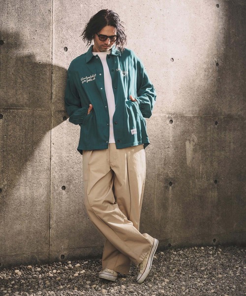 WONDER WALL MOTEL(ワンダーウォールモーテル)の「mp14445-CHINO PANTS チノパンツ(26SSPT002)(チノパンツ・メンズ・カーキ/ブラック/ベージュ・XL/L/M/S)」の4枚目の写真