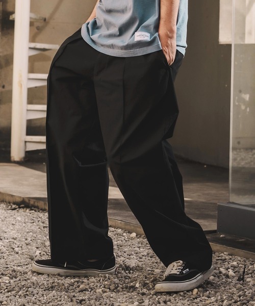 WONDER WALL MOTEL(ワンダーウォールモーテル)の「mp14445-CHINO PANTS チノパンツ(26SSPT002)(チノパンツ・メンズ・カーキ/ブラック/ベージュ・XL/L/M/S)」の6枚目の写真