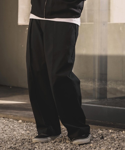 WONDER WALL MOTEL(ワンダーウォールモーテル)の「mp14445-CHINO PANTS チノパンツ(26SSPT002)(チノパンツ・メンズ・カーキ/ブラック/ベージュ・XL/L/M/S)」の8枚目の写真