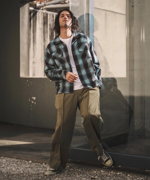 WONDER WALL MOTEL(ワンダーウォールモーテル)の「mp14445-CHINO PANTS チノパンツ(26SSPT002)(チノパンツ・メンズ・カーキ/ブラック/ベージュ・XL/L/M/S)」の15枚目の写真