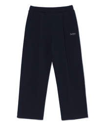 RAYFIKERS（レイフィカース）の「スモールレタリングワンタックワイドスウェットパンツ MP9PU979_BLACK（スウェットパンツ）」