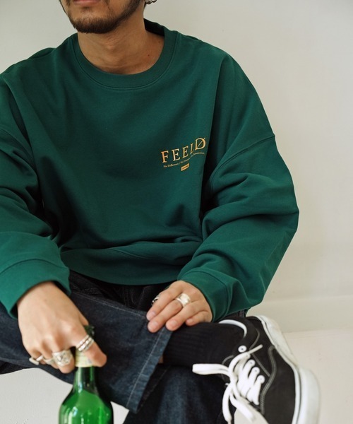 Leyline(レイライン)の「【Leyline】Feeld sweat(スウェット・メンズ・アッシュ/グリーン・M/XL)」の6枚目の写真