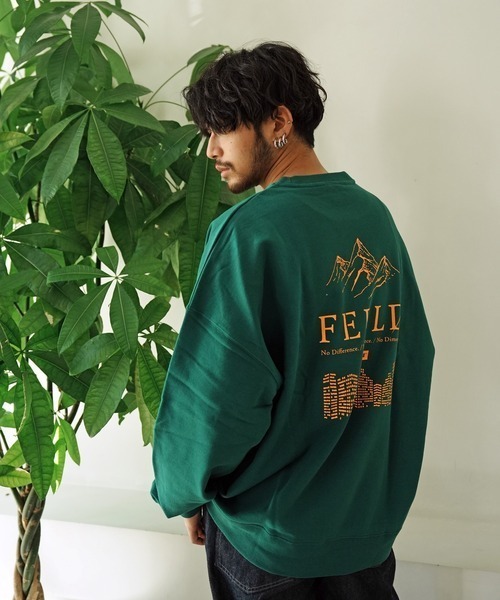 Leyline(レイライン)の「【Leyline】Feeld sweat(スウェット・メンズ・アッシュ/グリーン・M/XL)」の7枚目の写真
