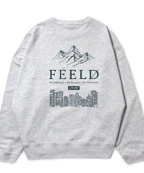 Leyline(レイライン)の「【Leyline】Feeld sweat(スウェット・メンズ・アッシュ/グリーン・M/XL)」の8枚目の写真