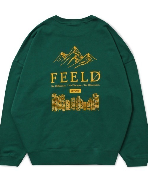 Leyline(レイライン)の「【Leyline】Feeld sweat(スウェット・メンズ・アッシュ/グリーン・M/XL)」の10枚目の写真