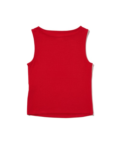 Levi's(リーバイス)の「Levi's/リーバイス ブレア スリーブレス ボートネックトップ(Tシャツ/カットソー・レディース・レッド・XS/S/M)」の5枚目の写真
