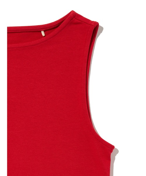 Levi's(リーバイス)の「Levi's/リーバイス ブレア スリーブレス ボートネックトップ(Tシャツ/カットソー・レディース・レッド・XS/S/M)」の7枚目の写真