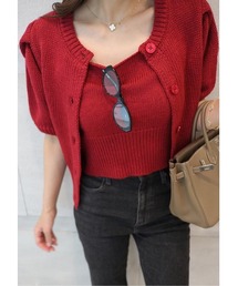 LUDICRUM（ルーディクルム）の「Low gauge knit ensemble（アンサンブル）」