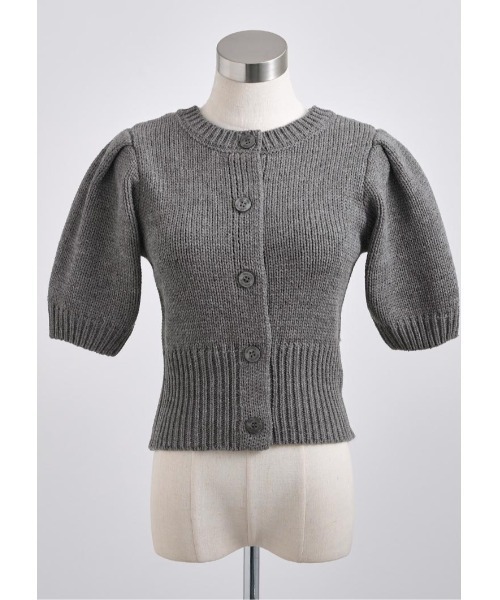 LUDICRUM(ルーディクルム)の「Low gauge knit ensemble(アンサンブル・レディース・オフホワイト/チャコールグレー/レッド・FREE)」の17枚目の写真