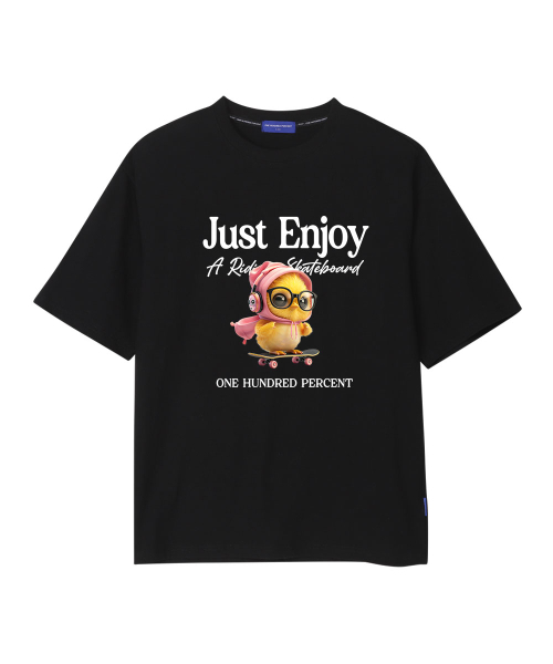 ONEHUNDREDPERCENT FOR WOMAN(ワンハンドレッドパーセントフォーウーマン)の「OHP x HARMONIA チキンセミオーバー半袖Tシャツ(Tシャツ/カットソー・レディース・その他・S/M/L/2XL/XL)」の3枚目の写真