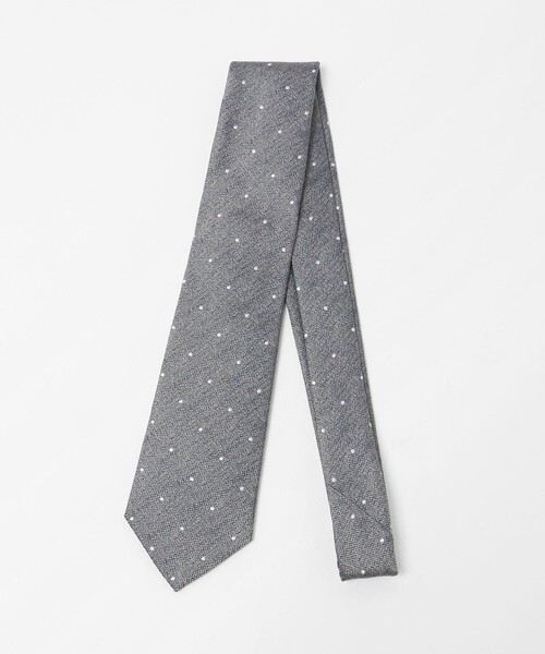 Seaward & Stearn /ドット ネクタイ Seaward ＆ Stearn シルクジャガード ドット柄ネクタイ