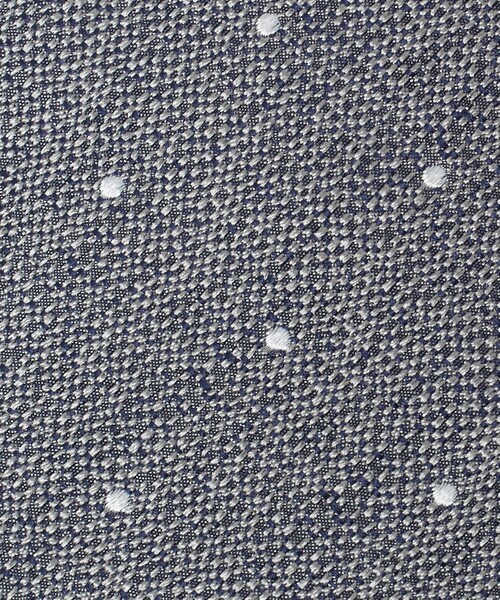 極美品　Seaward & Stearn /ドット ネクタイ　グレー Seaward＆stearn ネクタイ Seaward ＆ Stearn / シルク ドット