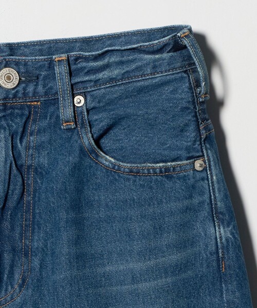 NEEDBY heritage(ニードバイヘリテージ)の「【別注】<NEEDBY heritage>カーブデニムパンツ(デニムパンツ・レディース・ブラック/コバルトブルー・23/25/24)」の16枚目の写真