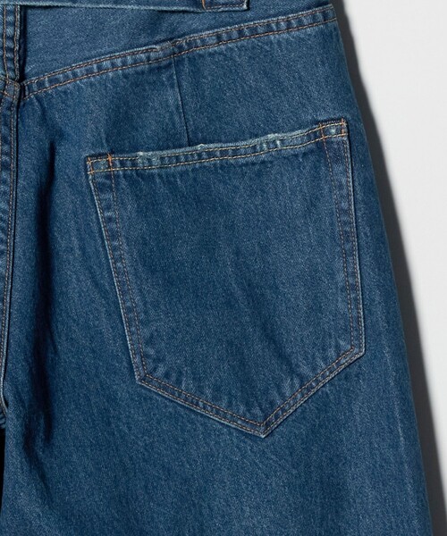 NEEDBY heritage(ニードバイヘリテージ)の「【別注】<NEEDBY heritage>カーブデニムパンツ(デニムパンツ・レディース・ブラック/コバルトブルー・23/25/24)」の17枚目の写真