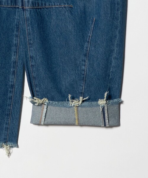 NEEDBY heritage(ニードバイヘリテージ)の「【別注】<NEEDBY heritage>カーブデニムパンツ(デニムパンツ・レディース・ブラック/コバルトブルー・23/25/24)」の20枚目の写真