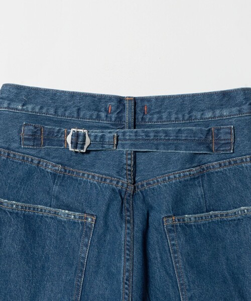 NEEDBY heritage(ニードバイヘリテージ)の「【別注】<NEEDBY heritage>カーブデニムパンツ(デニムパンツ・レディース・ブラック/コバルトブルー・23/25/24)」の21枚目の写真