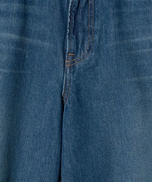 NEEDBY heritage(ニードバイヘリテージ)の「【別注】<NEEDBY heritage>カーブデニムパンツ(デニムパンツ・レディース・ブラック/コバルトブルー・23/25/24)」の22枚目の写真