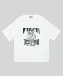 INTERSECTION（インターセッション）の「ヘイロータトゥーグラフィックTシャツ[ホワイト]（Tシャツ/カットソー）」