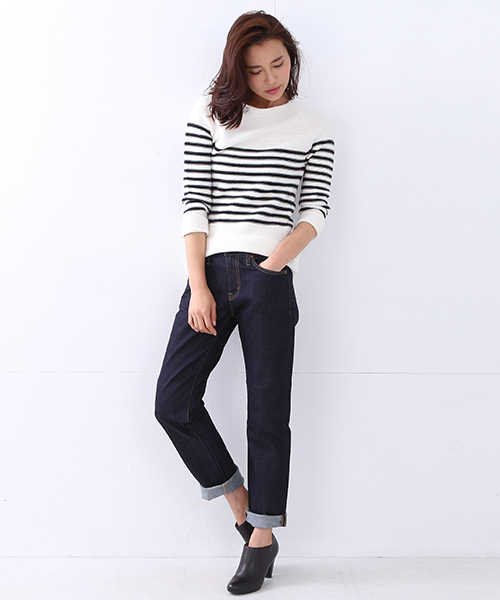 BEAMS LIGHTS Women's(ビームスライツ ウィメンズ)の「BEAMS LIGHTS / ボートネックラグラン プルオーバー(ニット/セーター・レディース・オフホワイト/グレー/ベージュ・ONE SIZE)」の14枚目の写真