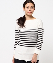 BEAMS LIGHTS Women's | BEAMS LIGHTS / ボートネックラグラン プルオーバー(ニット/セーター)