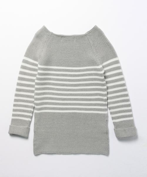BEAMS LIGHTS Women's(ビームスライツ ウィメンズ)の「BEAMS LIGHTS / ボートネックラグラン プルオーバー(ニット/セーター・レディース・オフホワイト/グレー/ベージュ・ONE SIZE)」の10枚目の写真