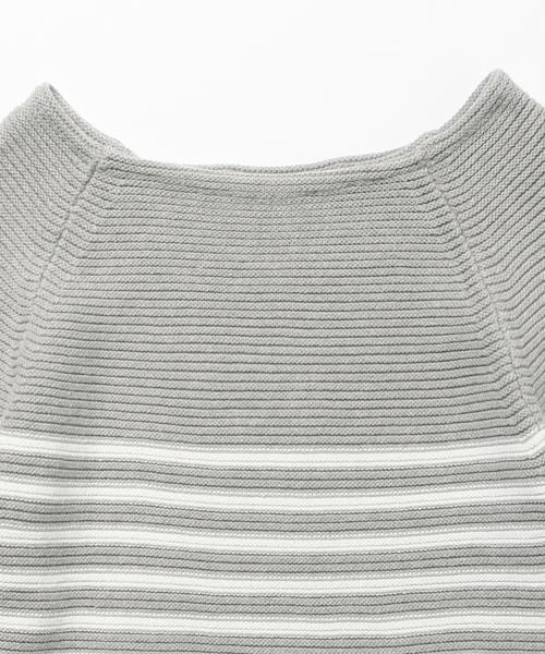 BEAMS LIGHTS Women's(ビームスライツ ウィメンズ)の「BEAMS LIGHTS / ボートネックラグラン プルオーバー(ニット/セーター・レディース・オフホワイト/グレー/ベージュ・ONE SIZE)」の20枚目の写真