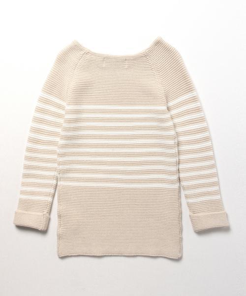 BEAMS LIGHTS Women's(ビームスライツ ウィメンズ)の「BEAMS LIGHTS / ボートネックラグラン プルオーバー(ニット/セーター・レディース・オフホワイト/グレー/ベージュ・ONE SIZE)」の11枚目の写真