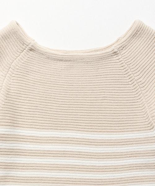 BEAMS LIGHTS Women's(ビームスライツ ウィメンズ)の「BEAMS LIGHTS / ボートネックラグラン プルオーバー(ニット/セーター・レディース・オフホワイト/グレー/ベージュ・ONE SIZE)」の16枚目の写真