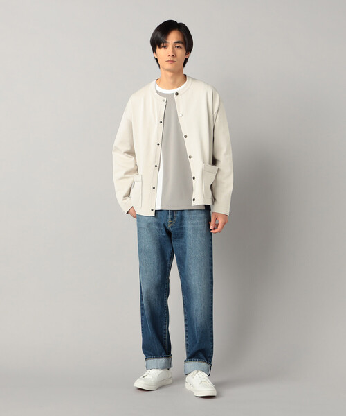 COMME CA MEN(コムサメン)の「クルーニット カーディガン(カーディガン/ボレロ・メンズ・ブラック/チャコールグレー/ブルー/ライトグレー・M/L)」の5枚目の写真