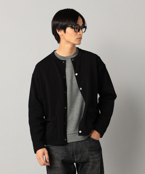 COMME CA MEN(コムサメン)の「クルーニット カーディガン(カーディガン/ボレロ・メンズ・ブラック/チャコールグレー/ブルー/ライトグレー・M/L)」の11枚目の写真
