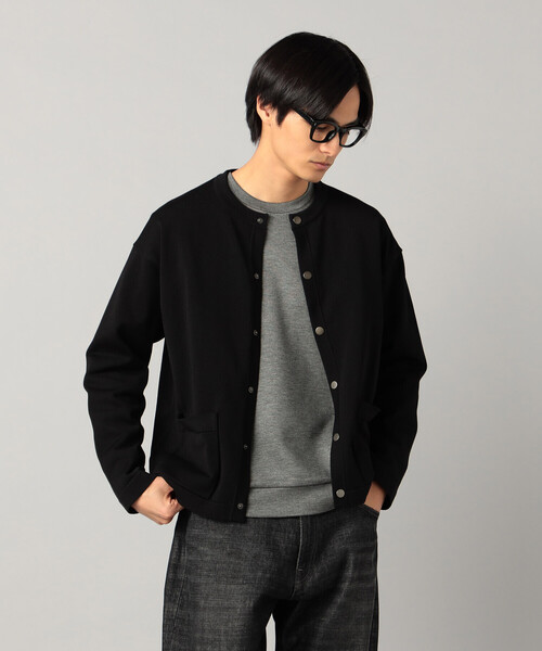COMME CA MEN(コムサメン)の「クルーニット カーディガン(カーディガン/ボレロ・メンズ・ブラック/チャコールグレー/ブルー/ライトグレー・M/L)」の12枚目の写真