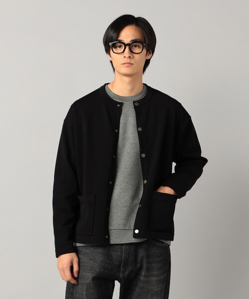 COMME CA MEN(コムサメン)の「クルーニット カーディガン(カーディガン/ボレロ・メンズ・ブラック/チャコールグレー/ブルー/ライトグレー・M/L)」の13枚目の写真