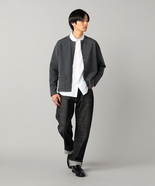 COMME CA MEN(コムサメン)の「クルーニット カーディガン(カーディガン/ボレロ・メンズ・ブラック/チャコールグレー/ブルー/ライトグレー・M/L)」の15枚目の写真