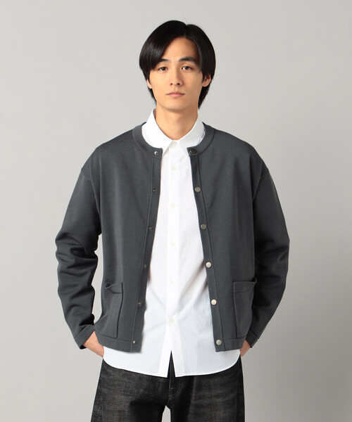 COMME CA MEN(コムサメン)の「クルーニット カーディガン(カーディガン/ボレロ・メンズ・ブラック/チャコールグレー/ブルー/ライトグレー・M/L)」の16枚目の写真