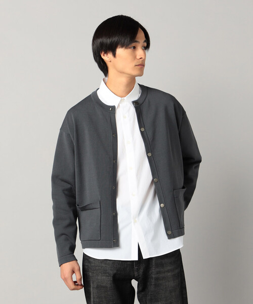 COMME CA MEN(コムサメン)の「クルーニット カーディガン(カーディガン/ボレロ・メンズ・ブラック/チャコールグレー/ブルー/ライトグレー・M/L)」の17枚目の写真