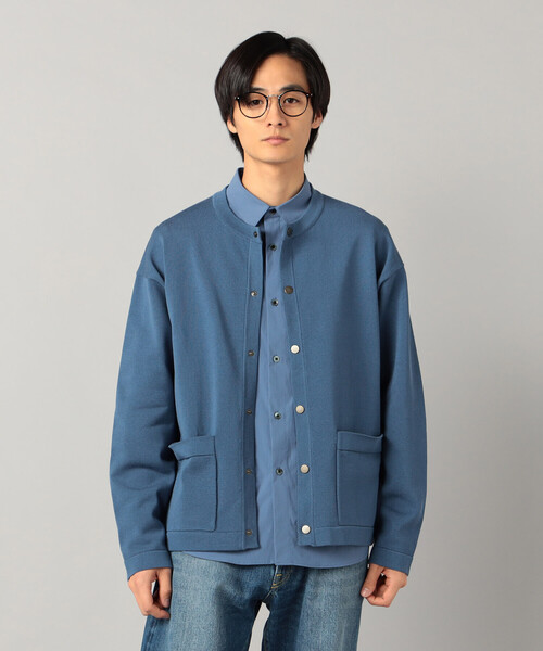 COMME CA MEN(コムサメン)の「クルーニット カーディガン(カーディガン/ボレロ・メンズ・ブラック/チャコールグレー/ブルー/ライトグレー・M/L)」の20枚目の写真