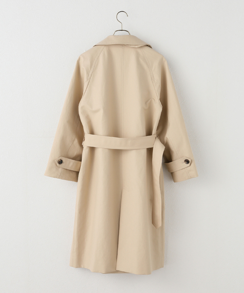 Spick & Span（スピックアンドスパン）の「ソフトコットンスプリングトレンチコート（トレンチコート・レディース・ベージュ・38/36）」の9枚目の写真
