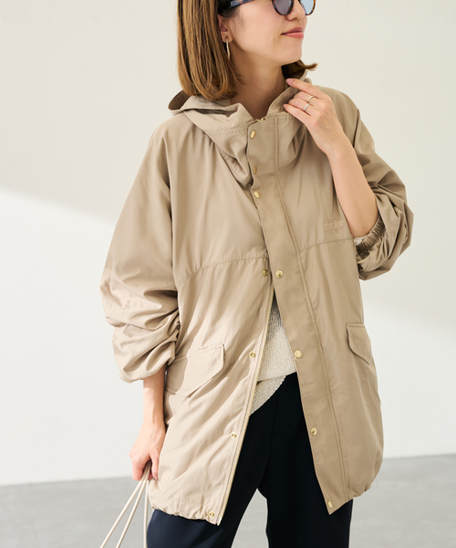 FRAMeWORK(フレームワーク)の「FROSTLINE/フロストライン 別注マウンテンパーカー(マウンテンパーカー・レディース・ベージュ/ブラウン・FREE)」の10枚目の写真