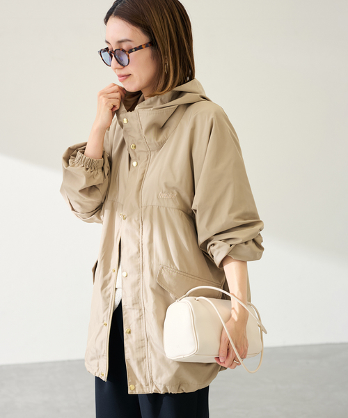 FRAMeWORK(フレームワーク)の「FROSTLINE/フロストライン 別注マウンテンパーカー(マウンテンパーカー・レディース・ベージュ/ブラウン・FREE)」の11枚目の写真