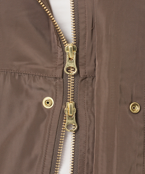 FRAMeWORK(フレームワーク)の「FROSTLINE/フロストライン 別注マウンテンパーカー(マウンテンパーカー・レディース・ベージュ/ブラウン・FREE)」の20枚目の写真