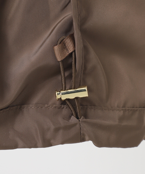 FRAMeWORK(フレームワーク)の「FROSTLINE/フロストライン 別注マウンテンパーカー(マウンテンパーカー・レディース・ベージュ/ブラウン・FREE)」の21枚目の写真