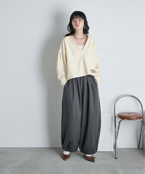 THE YOn(ザヨン)の「ドットリボンストラップミュール(パンプス・レディース・ホワイト/ブラウン/ブラック/オリーブ・37/38/39)」の22枚目の写真
