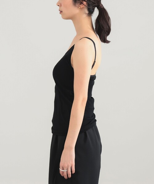 Demi-Luxe BEAMS（デミルクス ビームス）の「AK+1 / レイヤード ブラトップ（タンクトップ・レディース・ブラック/カーキ・ONE SIZE）」の14枚目の写真