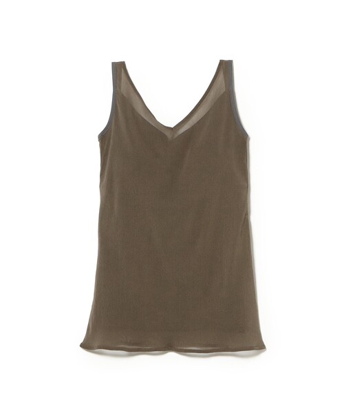 Demi-Luxe BEAMS（デミルクス ビームス）の「AK+1 / レイヤード ブラトップ（タンクトップ・レディース・ブラック/カーキ・ONE SIZE）」の22枚目の写真