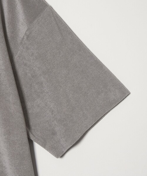 CITEN(シテン)の「<CITEN>マイクロパイルポロシャツ(ポロシャツ・メンズ・ブラック/オフホワイト/グレー・L/M/S)」の4枚目の写真
