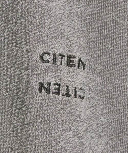 CITEN(シテン)の「<CITEN>マイクロパイルポロシャツ(ポロシャツ・メンズ・ブラック/オフホワイト/グレー・L/M/S)」の6枚目の写真